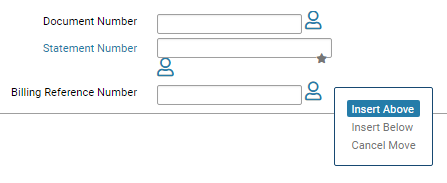 Where a Field Can Be Moved To example screen